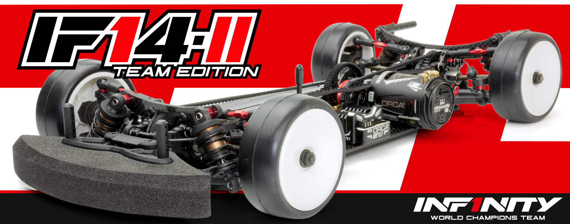 IF14-II TEAM EDITION 1/10 SCALE EP TOURING CAR CHASSIS KIT